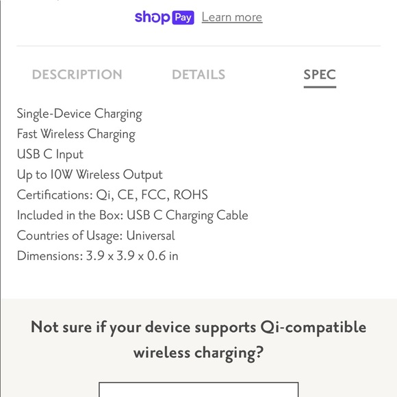 Courant Catch 1 Wireless Charger (White) - Picture 9 of 10